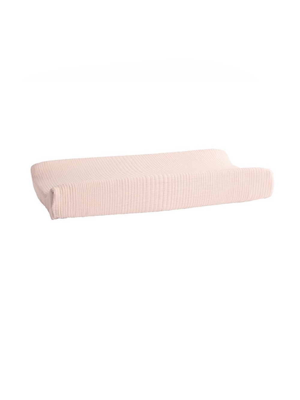 west elm x pottery barn kids Organic Matelassé Changing Pad Cover Pink